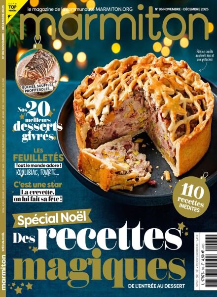 Marmiton – Novembre-Decembre 2025 Cover
