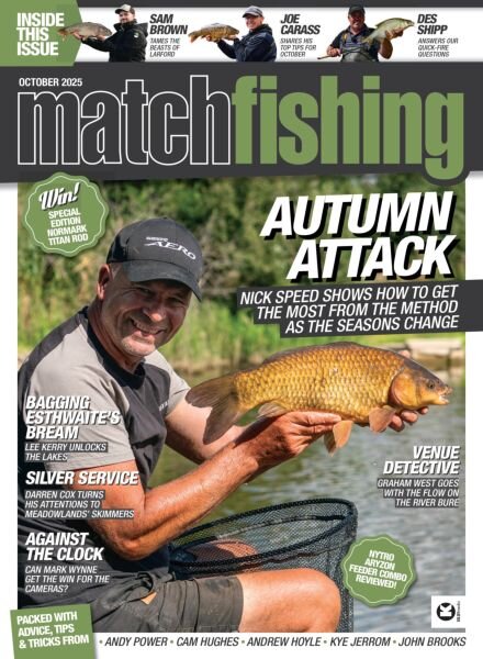 Match Fishing – October 2025 Cover