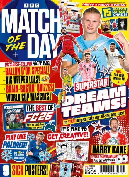 Match of the Day – 8 October 2025 Cover