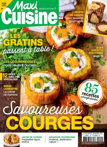 Maxi Cuisine – Octobre 2025 Cover