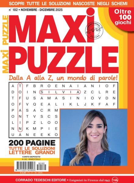 Maxi Puzzle – Novembre-Dicembre 2025 Cover
