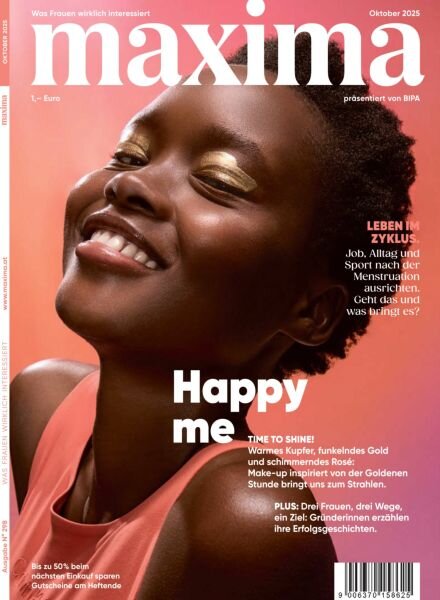 Maxima – Oktober 2025 Cover