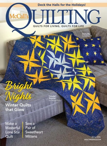 McCall’s Quilting – Winter 2026 Cover