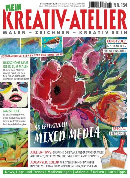 Mein Kreativ-Atelier – Oktober 2025 Cover