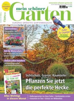 Mein schOner Garten – November 2025