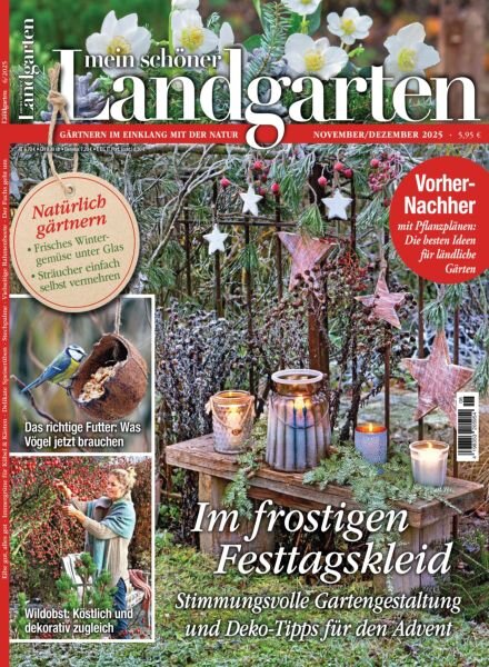 Mein schOner Landgarten – November-Dezember 2025 Cover