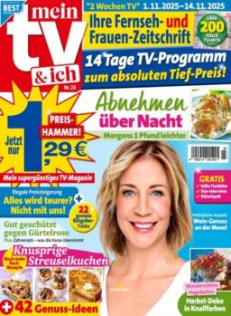 mein TV und ich – 23 Oktober 2025