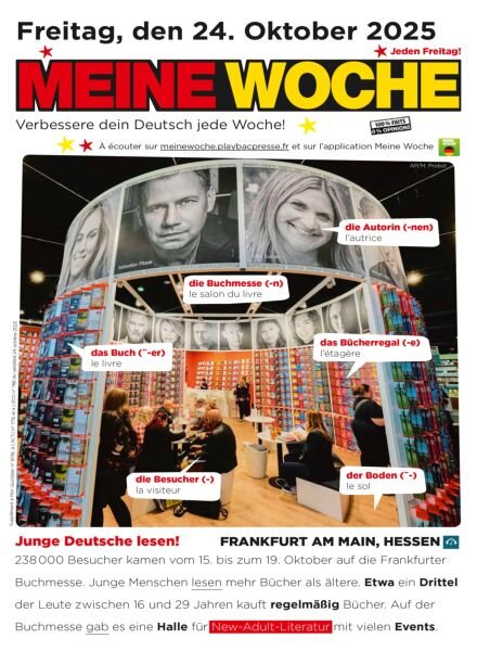 Meine Woche – 23 Oktober 2025 Cover