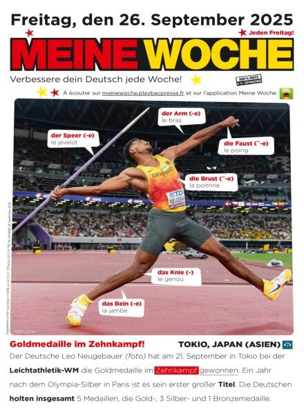 Meine Woche – 25 September 2025 Cover