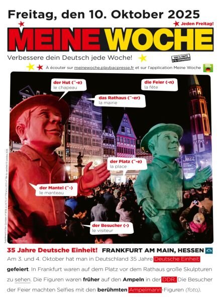 Meine Woche – 9 Oktober 2025 Cover