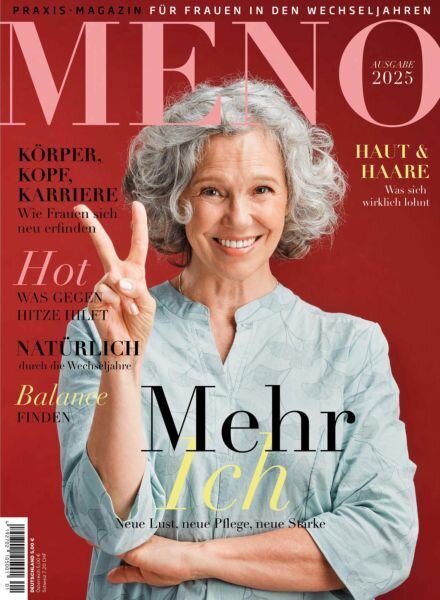 Meno – Ausgabe 2025 Cover