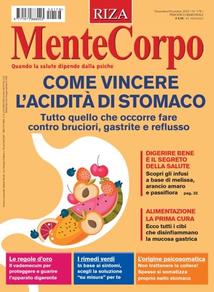 MenteCorpo – Novembre-Dicembre 2025 Cover