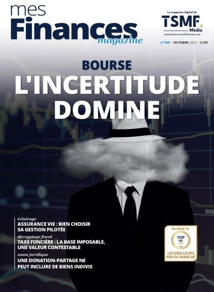 Mes Finances Magazine – Octobre 2025 Cover