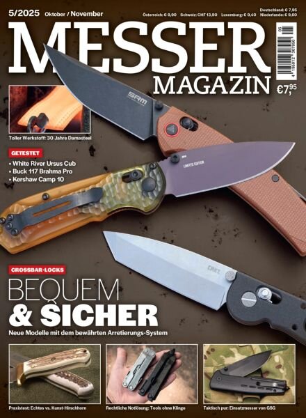 Messer Magazin – Oktober-November 2025 Cover
