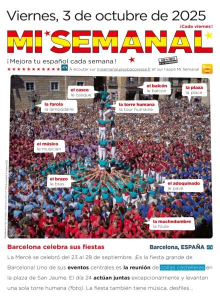 Mi Semanal – 3 Octubre 2025 Cover