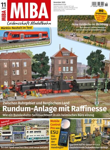 Miba Magazin – November 2025 Cover