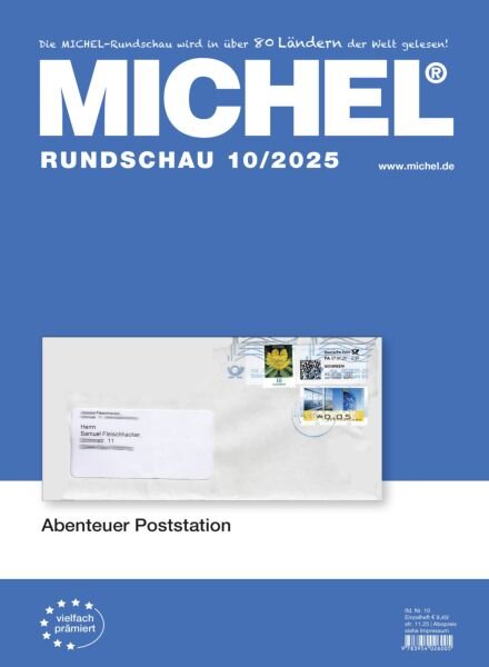 Michel-Rundschau – Oktober 2025 Cover