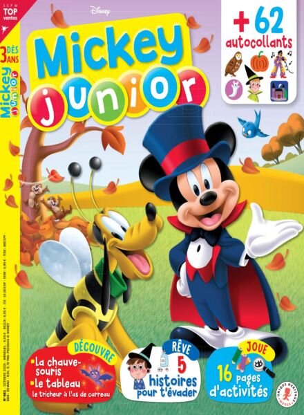 Mickey Junior – Octobre 2025 Cover