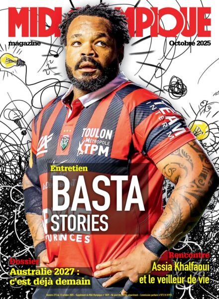 Midi Olympique Magazine – Octobre 2025 Cover