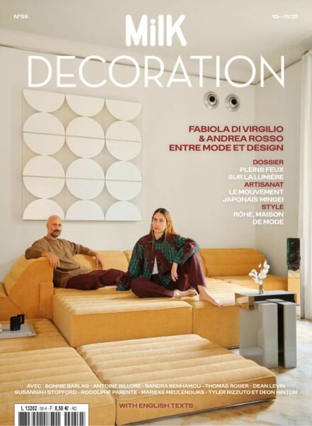 MilK Decoration – Octobre-Novembre 2025 Cover