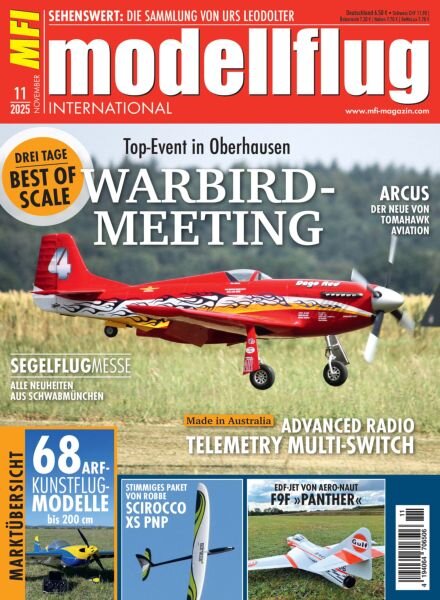 Modellflug International – November 2025 Cover