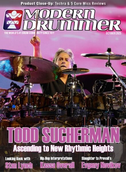 Modern Drummer Magazine – October 2025 Cover