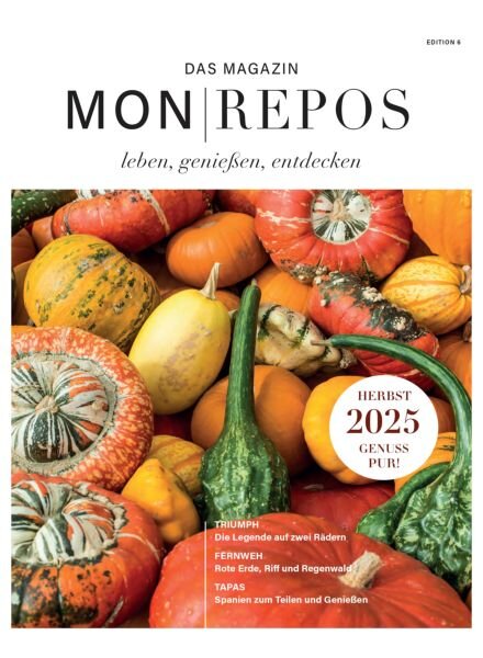 Mon Repos – Oktober 2025 Cover