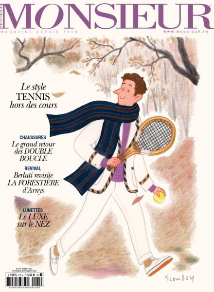 Monsieur – Octobre-Novembre 2025 Cover