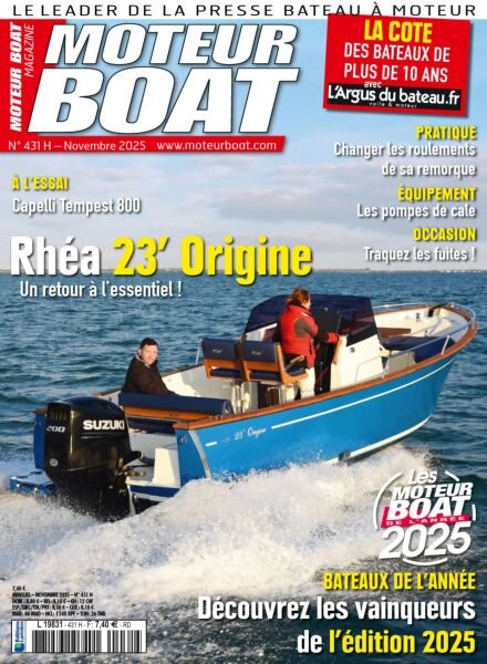 Moteur Boat – Novembre 2025 Cover