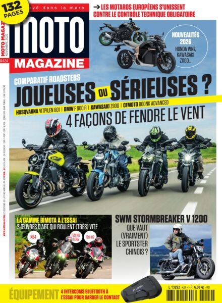 Moto Magazine – Novembre 2025 Cover