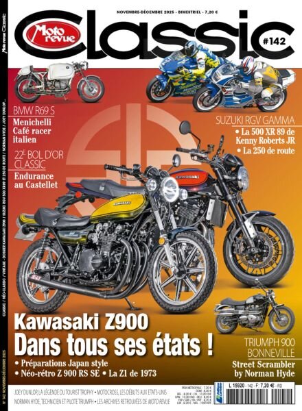 Moto Revue Classic – Novembre-Decembre 2025 Cover