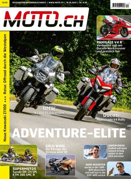 Moto.ch – Oktober 2025 Cover