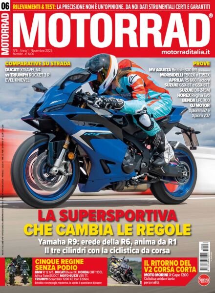 Motociclismo Motorrad – Novembre 2025 Cover