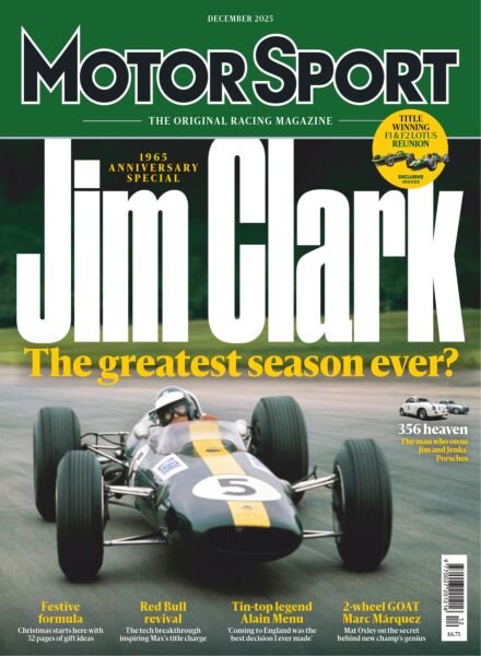 Motor Sport Magazine – December 2025 Cover
