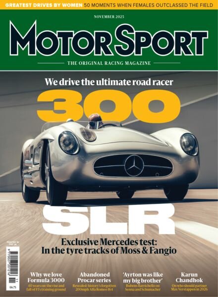 Motor Sport Magazine – November 2025 Cover