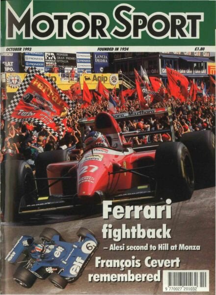 Motor Sport Magazine – October 1993 Cover