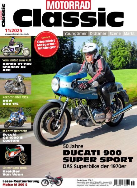 Motorrad Classic – November 2025 Cover