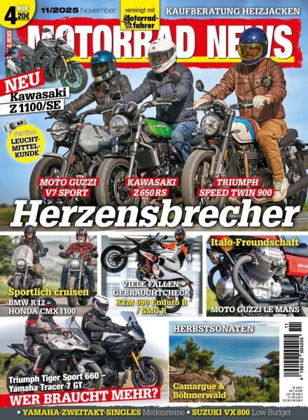 Motorrad News – November 2025 Cover