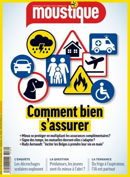 Moustique Magazine – 24 Septembre 2025 Cover
