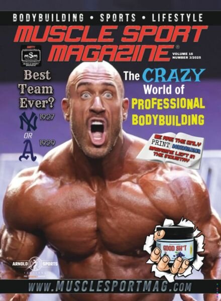 Muscle Sport – Volume 16 Number 3 2025 Cover