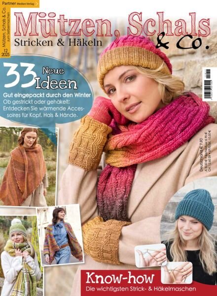 Mutzen Schals & Co – Dezember 2025 Cover