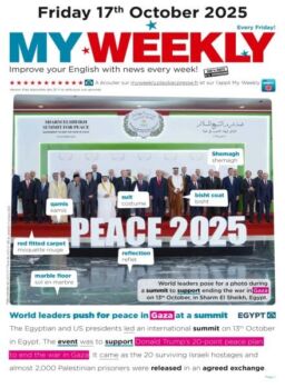 My Weekly fr – 17 Octobre 2025