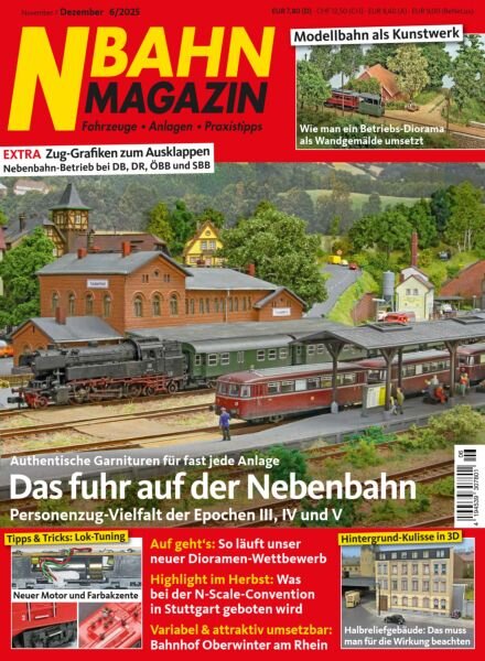 N-Bahn Magazin – November-Dezember 2025 Cover