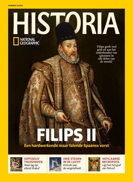 National Geographic Historia Netherlands – Oktober 2025 Cover