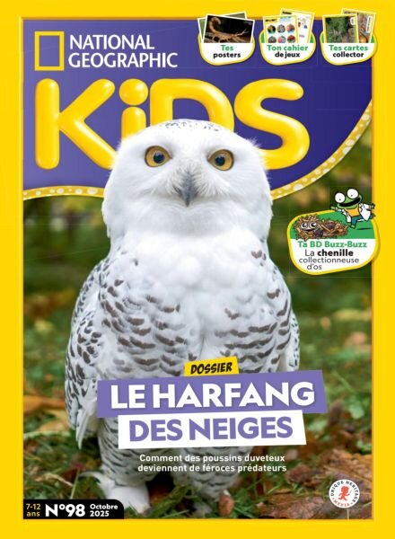 National Geographic Kids France – Octobre 2025 Cover