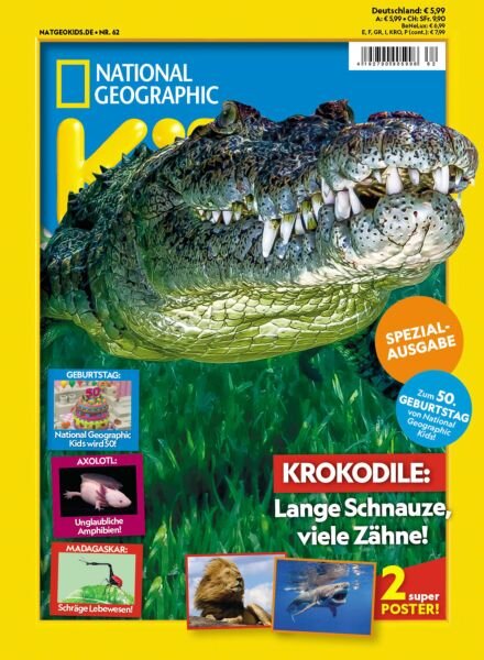 National Geographic KiDS Germany – Oktober 2025 Cover