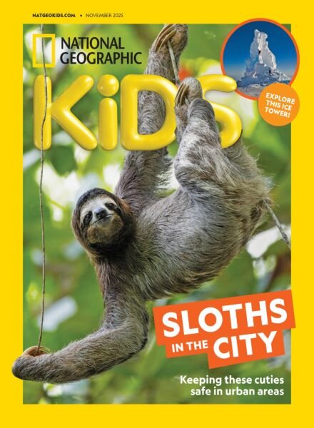 National Geographic Kids USA – November 2025 Cover