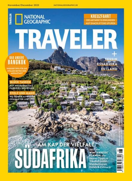 National Geographic Traveler Germany – November-Dezember 2025 Cover