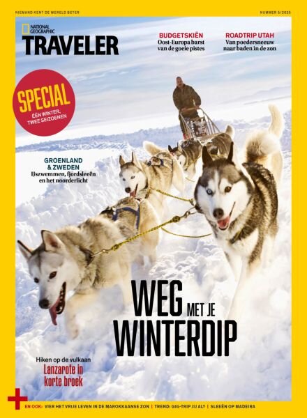 National Geographic Traveler Nederland – Oktober 2025 Cover