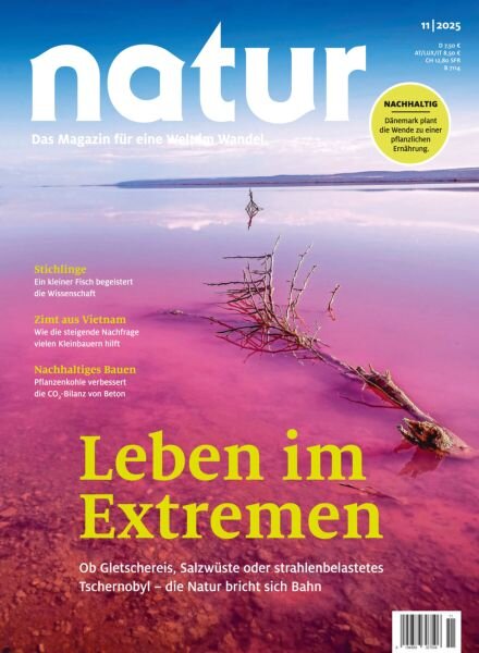 Natur – November 2025 Cover